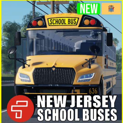 [🙋 ROUTES] 🏡 New Jersey School Buses 🚍 Roblox gameplay screenshot