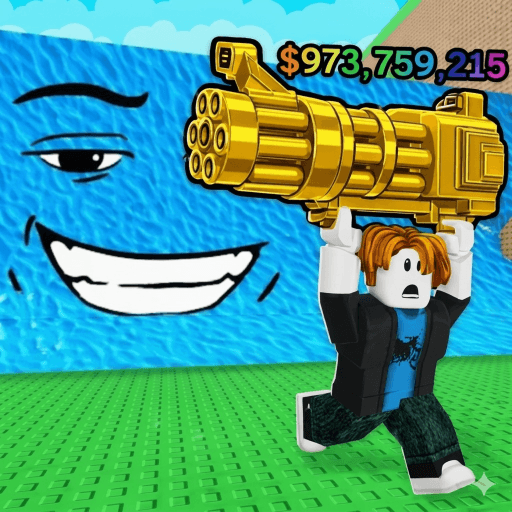 Escape Tsunami For Gun! (NEW GUNS!!)🥳 Roblox game thumbnail