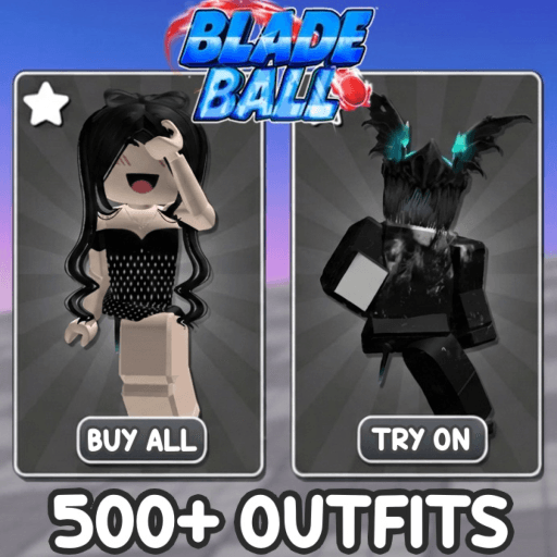 Blade Ball Tryhard Outfits Roblox gameplay screenshot