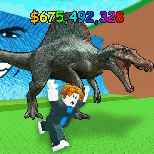 🦖Escape Tsunami for Jurassic Dinosaur! Roblox game thumbnail
