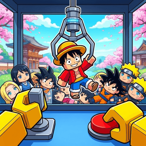 Anime Claw Machine Roblox game thumbnail