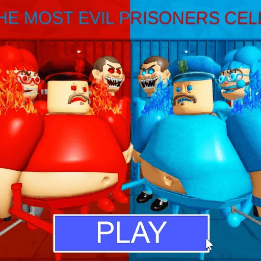 FIRE VS WATER PRISON RUN! (Obby) Roblox game thumbnail
