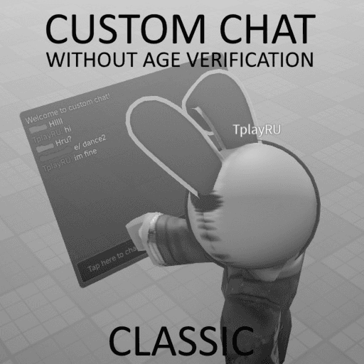 Custom Chat: Classic Roblox game thumbnail