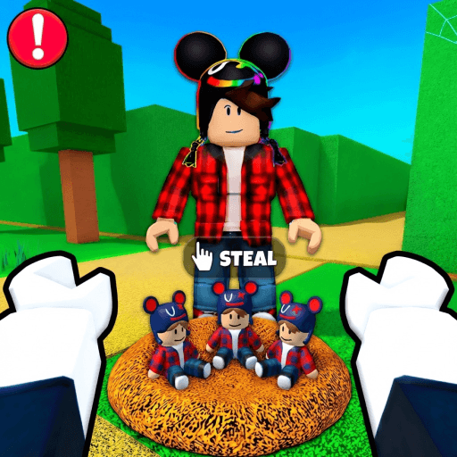 Steal a Baby Youtuber 👶 Roblox gameplay screenshot