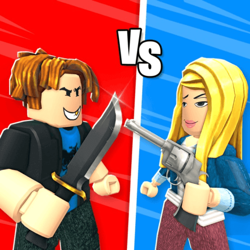 🐰 Traitor VS Sheriff DUELS  Roblox game thumbnail
