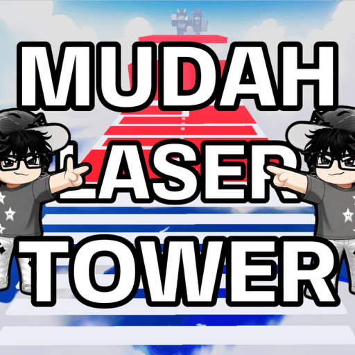 Mudah Laser Tower Roblox gameplay screenshot