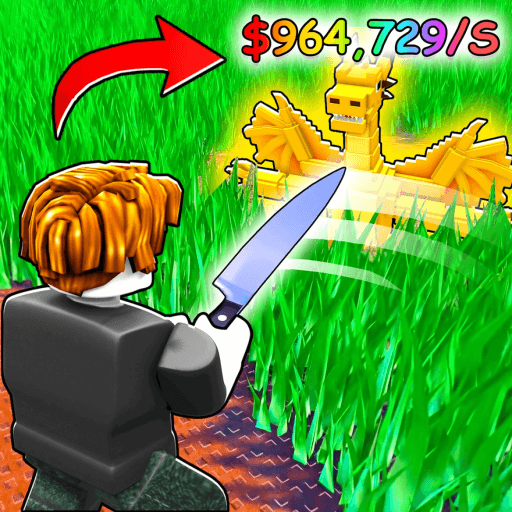 Cut Grass for Brainrots Roblox game thumbnail