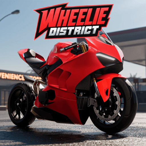 [🏍️] Wheelie District Roblox game thumbnail