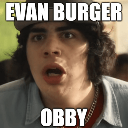 Evan Burger Obby Roblox game stats