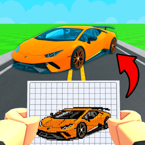 Draw a Car Roblox game thumbnail