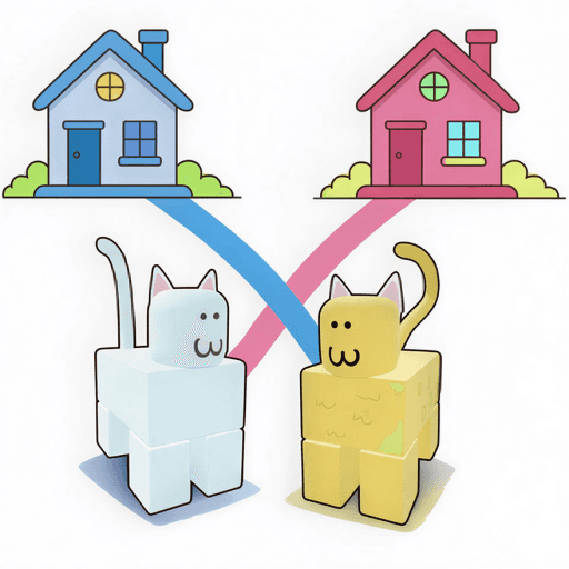 Guide the Cats Roblox gameplay screenshot