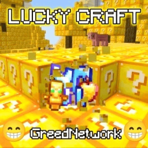 ⛏️Lucky Craft💛 (GOLD LUCKY BLOCKS) Roblox game thumbnail