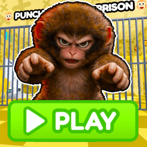 🐵 PUNCH MONKEY PRISON RUN OBBY 🐵 Roblox gameplay screenshot