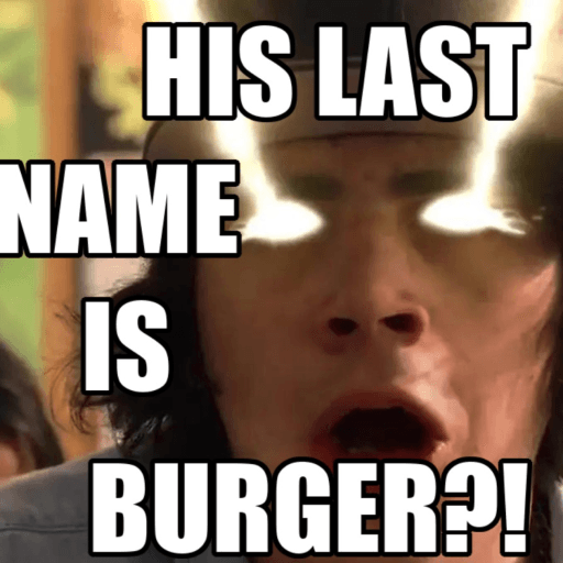HIS LAST NAME IS BURGER?! Roblox game thumbnail