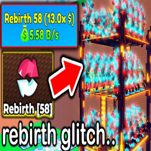 👾 MAX REBIRTHS 🌈 (INSANE) Roblox game thumbnail