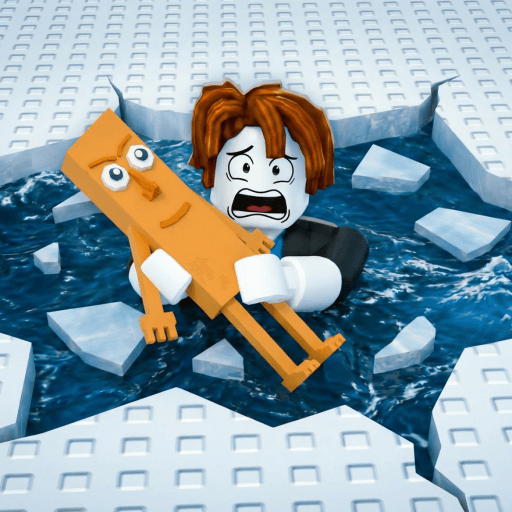 Escape Melting Ice for Brainrots! Roblox game thumbnail