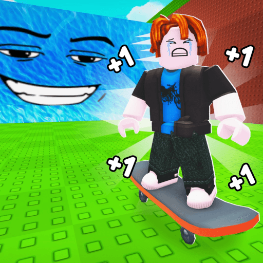 +1 Skateboard Tsunami Escape Roblox game thumbnail