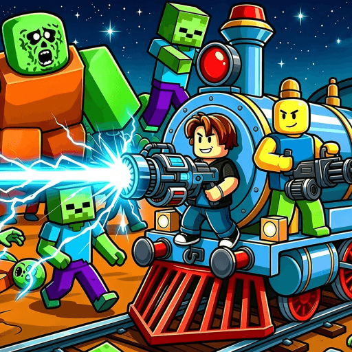 Escape Zombies Railway: Survive Roblox game thumbnail