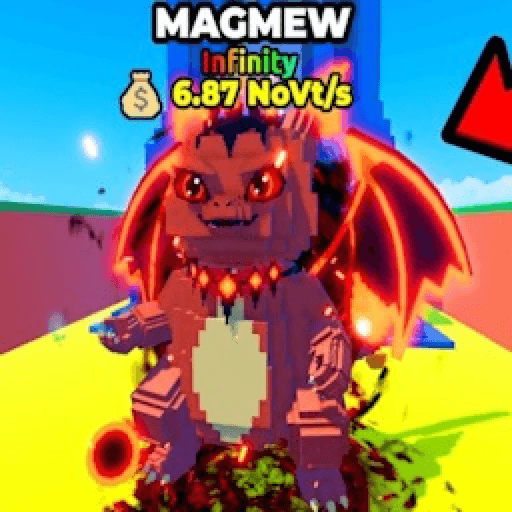 👹 Magmew (FREE) 999999999Qi/s 🌈 Roblox game stats