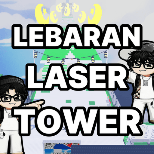 Lebaran Laser Tower Roblox game thumbnail