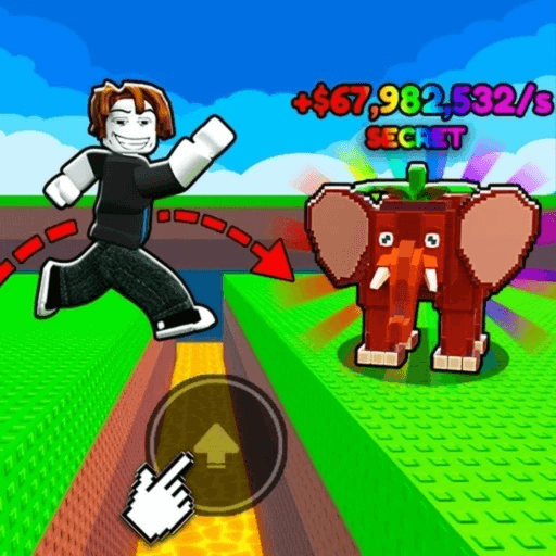 +1 double jump for Brainrots! Roblox gameplay screenshot