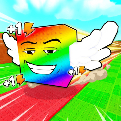 +1 Speed Be a Lucky Block! Roblox gameplay screenshot