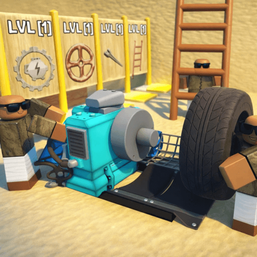 Wheel Machine Simulator Roblox game thumbnail
