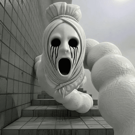 [UPDATE] Climb Scary Pocong Tower Roblox gameplay screenshot