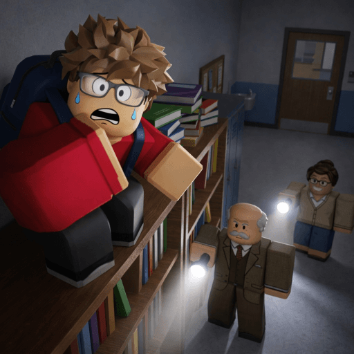 Survive Overnight in School Roblox game thumbnail