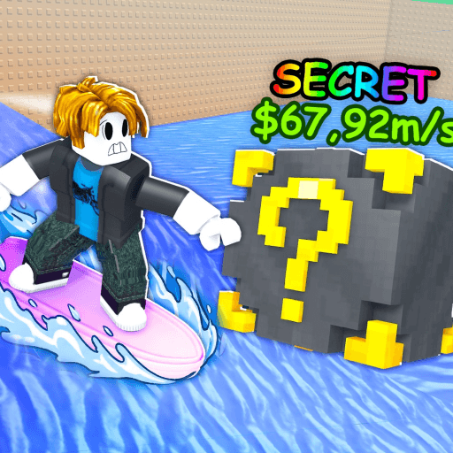 Surf for Lucky Blocks Roblox game thumbnail