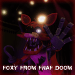 Foxy from FNAF Doom Roblox developer avatar